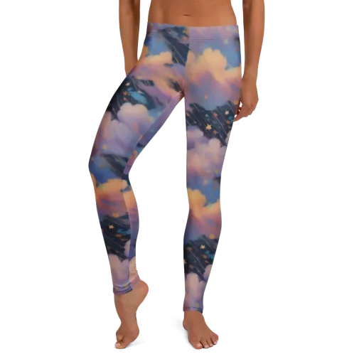 Velvet Comet Drift on a Leggings