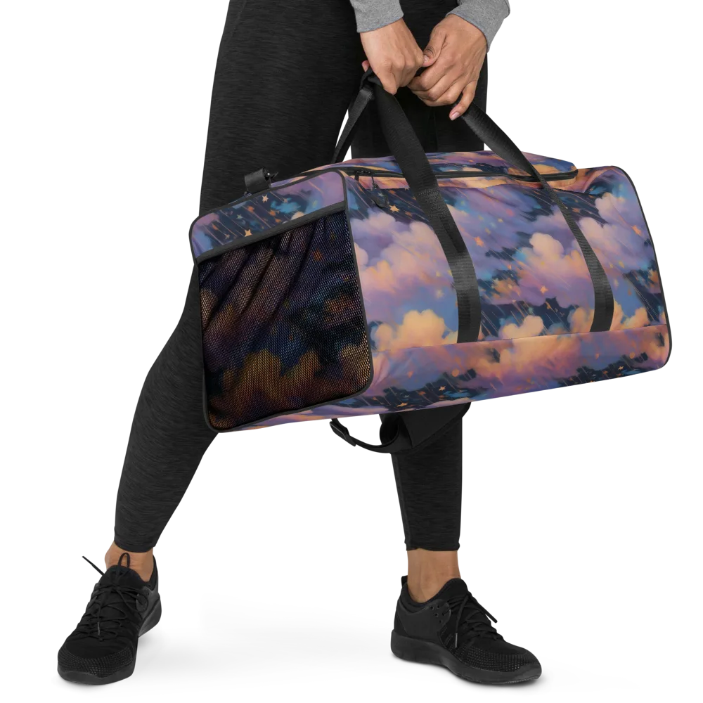 Velvet Comet Drift on Duffle Bag — Right Front