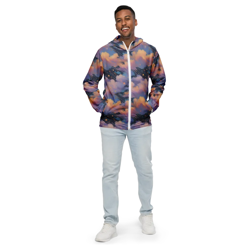 Velvet Comet Drift on Men's Windbreaker — Front