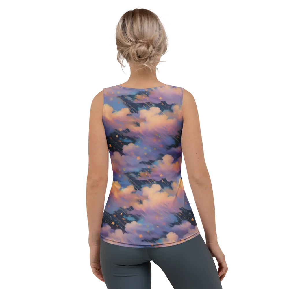 Velvet Comet Drift on Women's Tank Top — Back