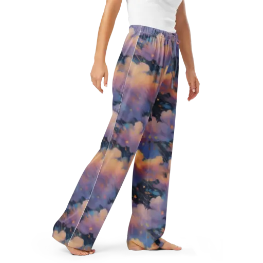 Velvet Comet Drift on a Women's Pajama Pants