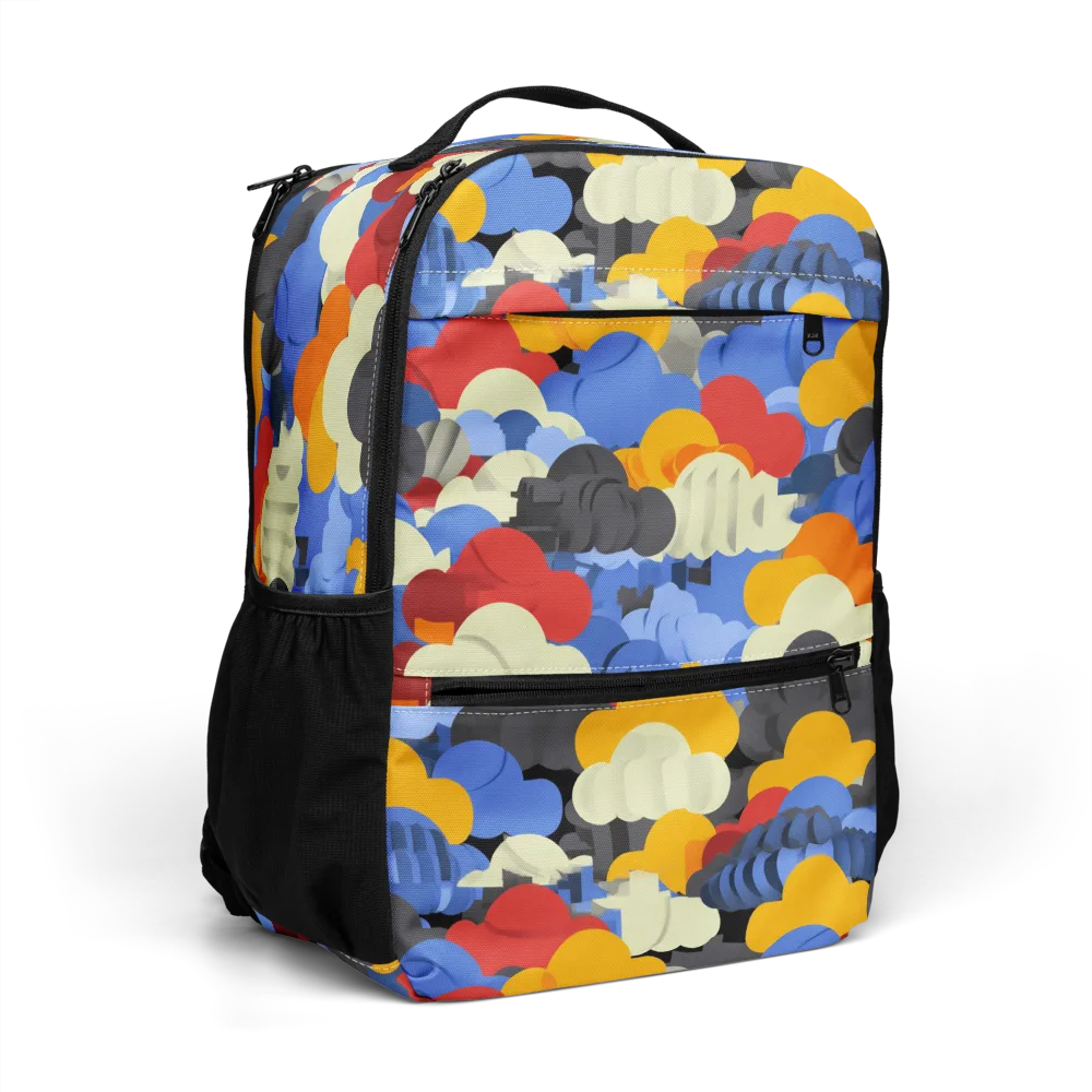 Cloudburst Chromatic on Utility Backpack — Right Front
