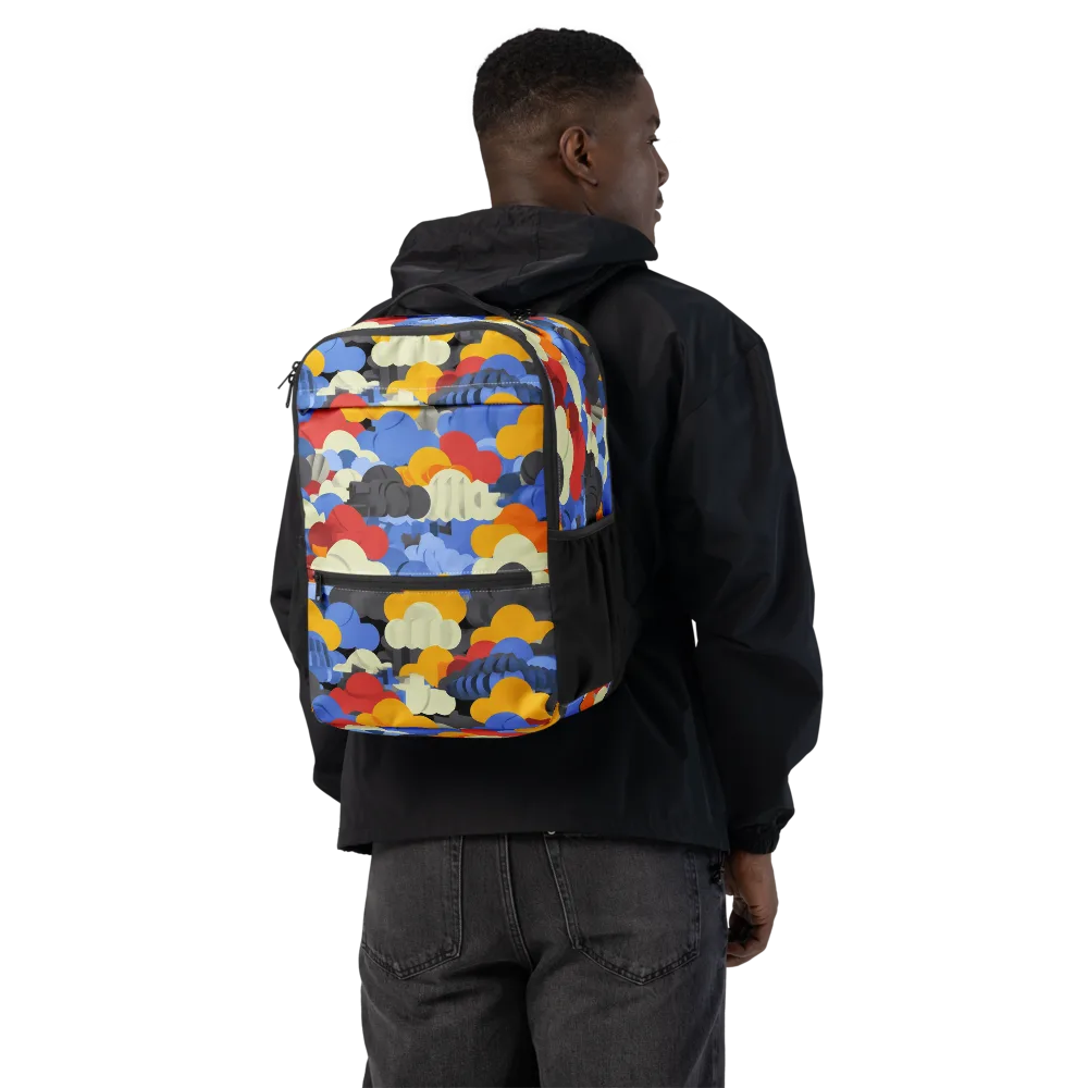 Cloudburst Chromatic on Utility Backpack — Back