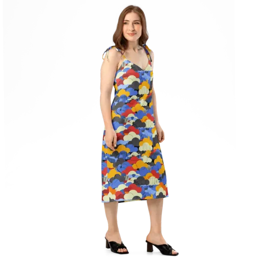 Cloudburst Chromatic on a Slip Dress