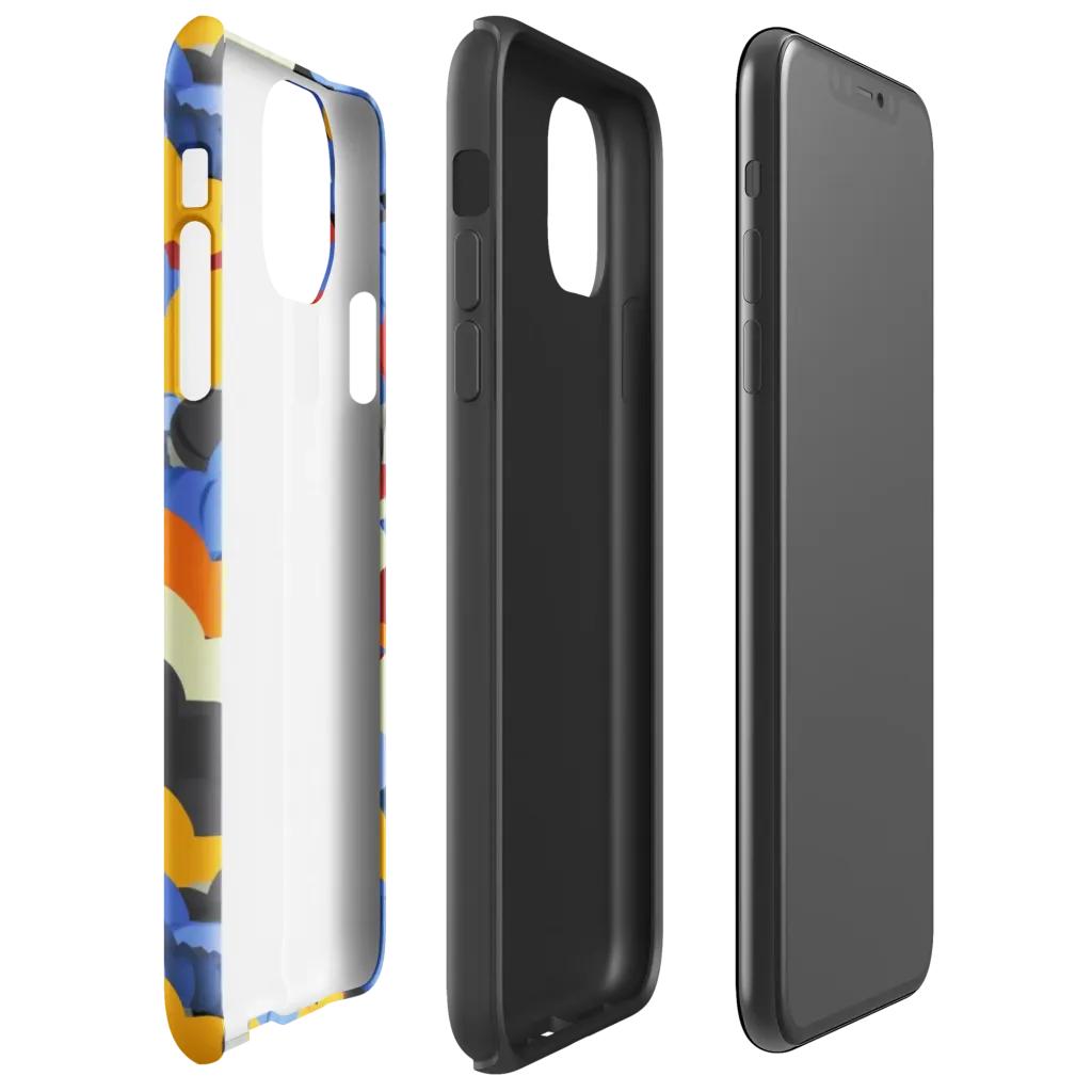 Cloudburst Chromatic on Tough Case for iPhone® — Right