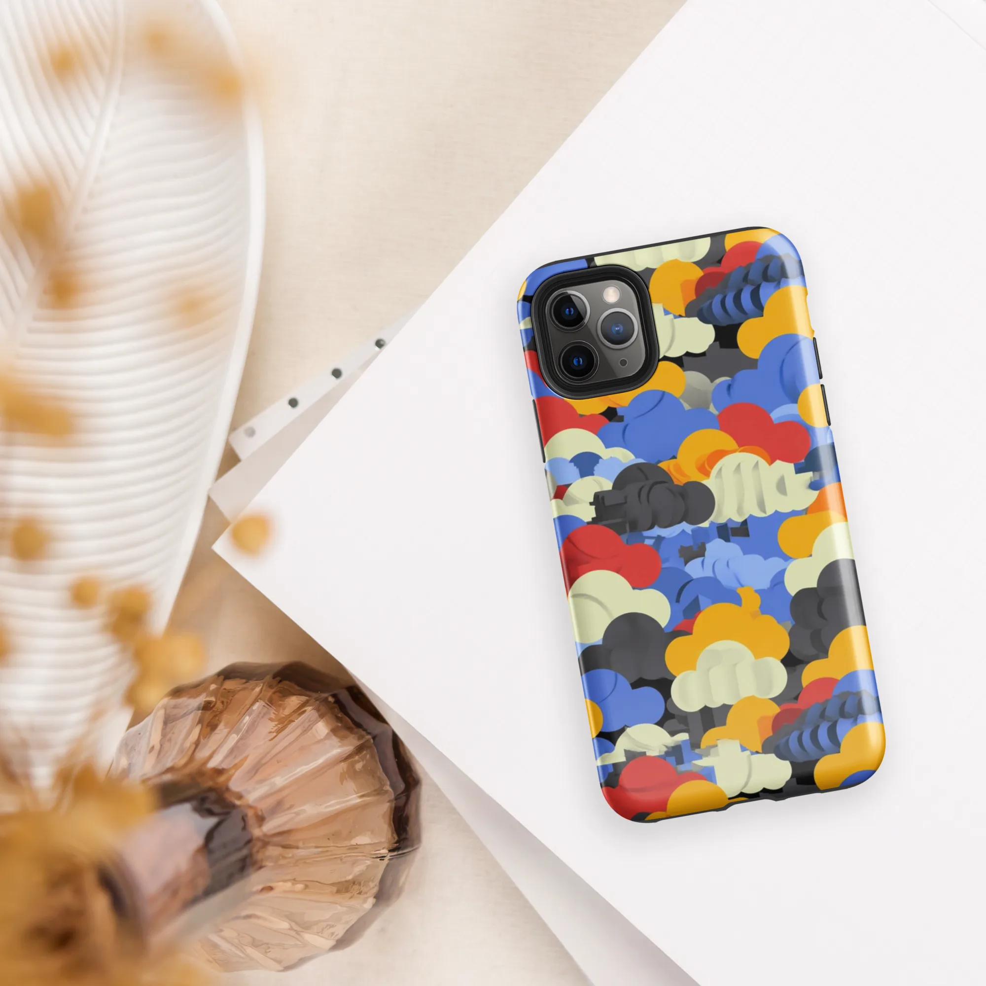 Cloudburst Chromatic on Tough Case for iPhone® — Front