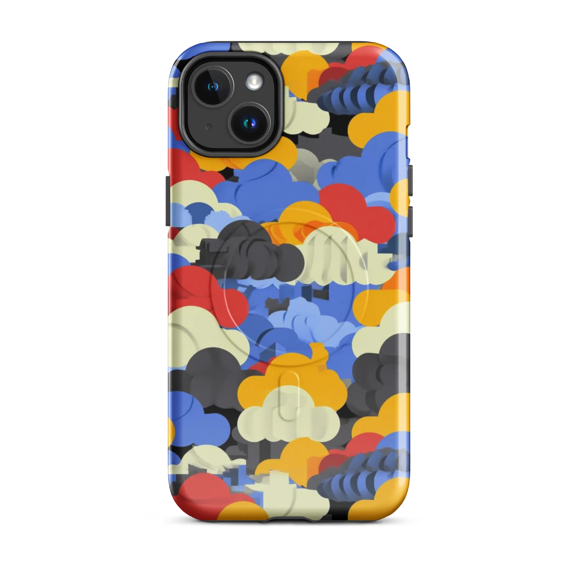 Cloudburst Chromatic on MagSafe Tough Case for iPhone® — Front