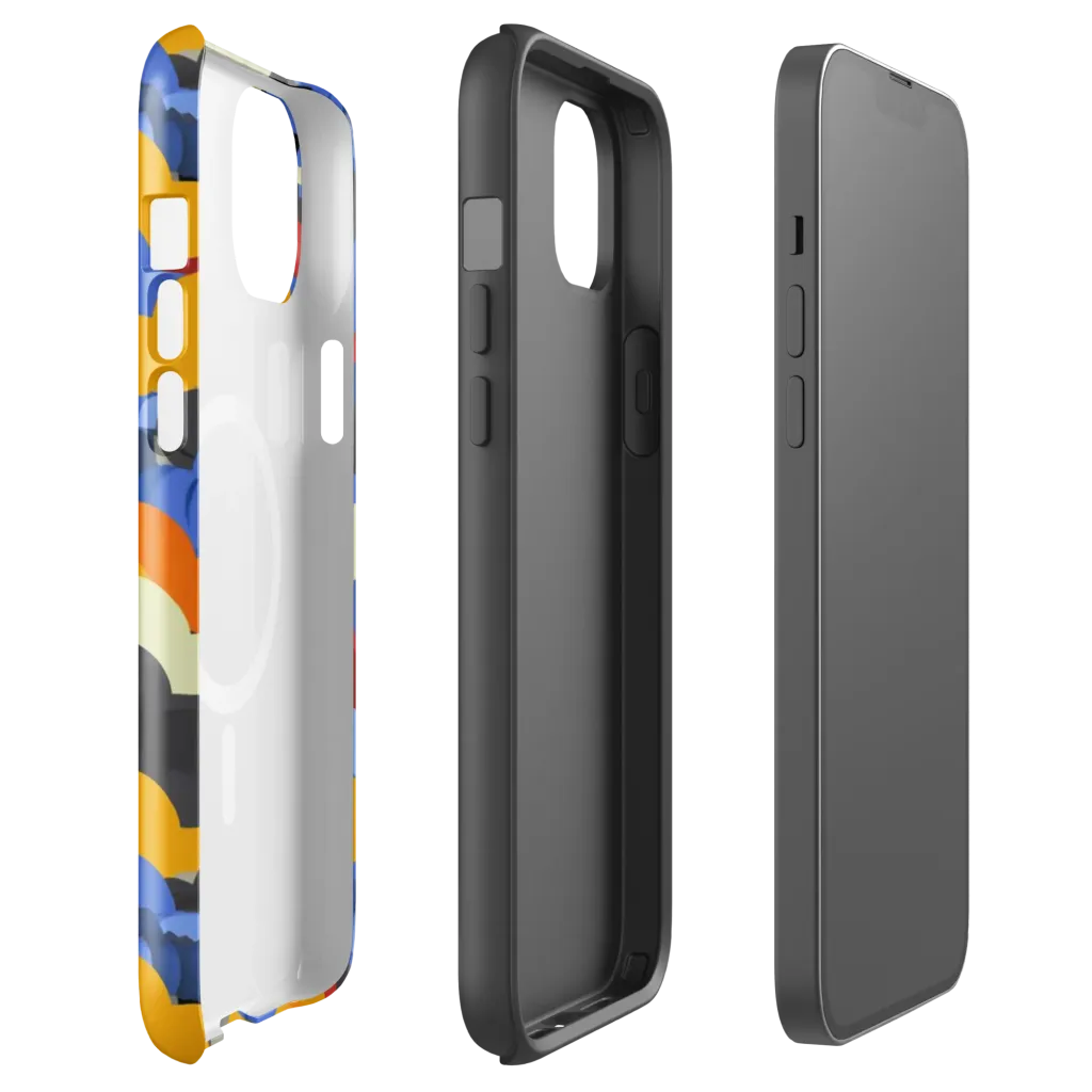 Cloudburst Chromatic on MagSafe Tough Case for iPhone® — Front