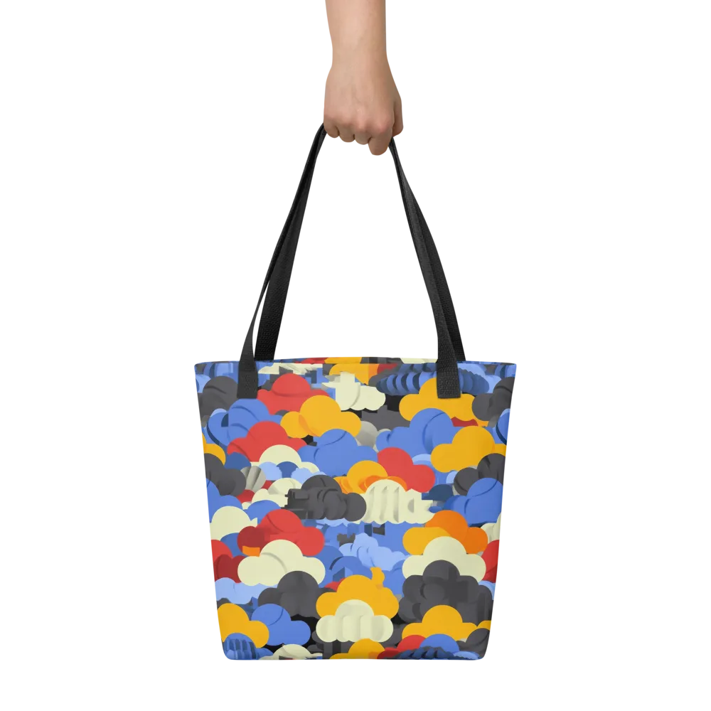 Cloudburst Chromatic on Tote Bag — Front