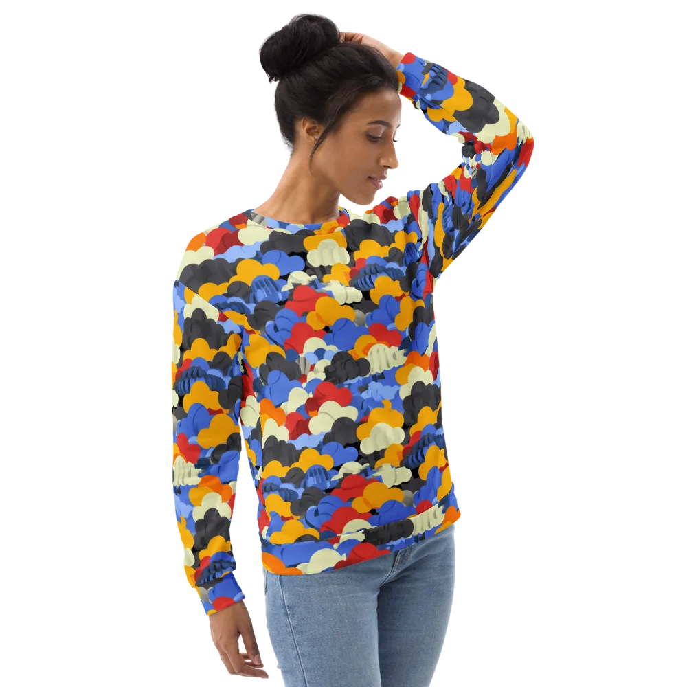 Cloudburst Chromatic on Sweatshirt — Right Front
