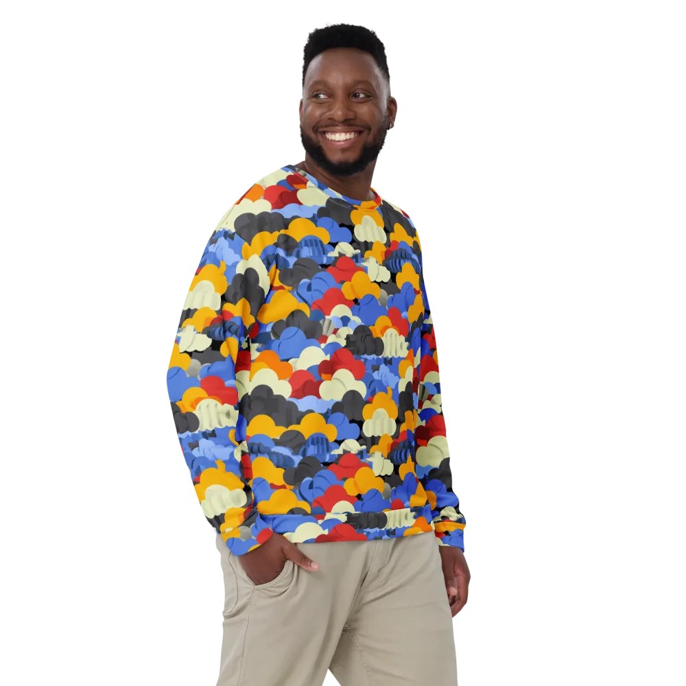Cloudburst Chromatic on Sweatshirt — Front