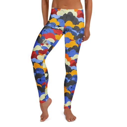 Cloudburst Chromatic on a Leggings