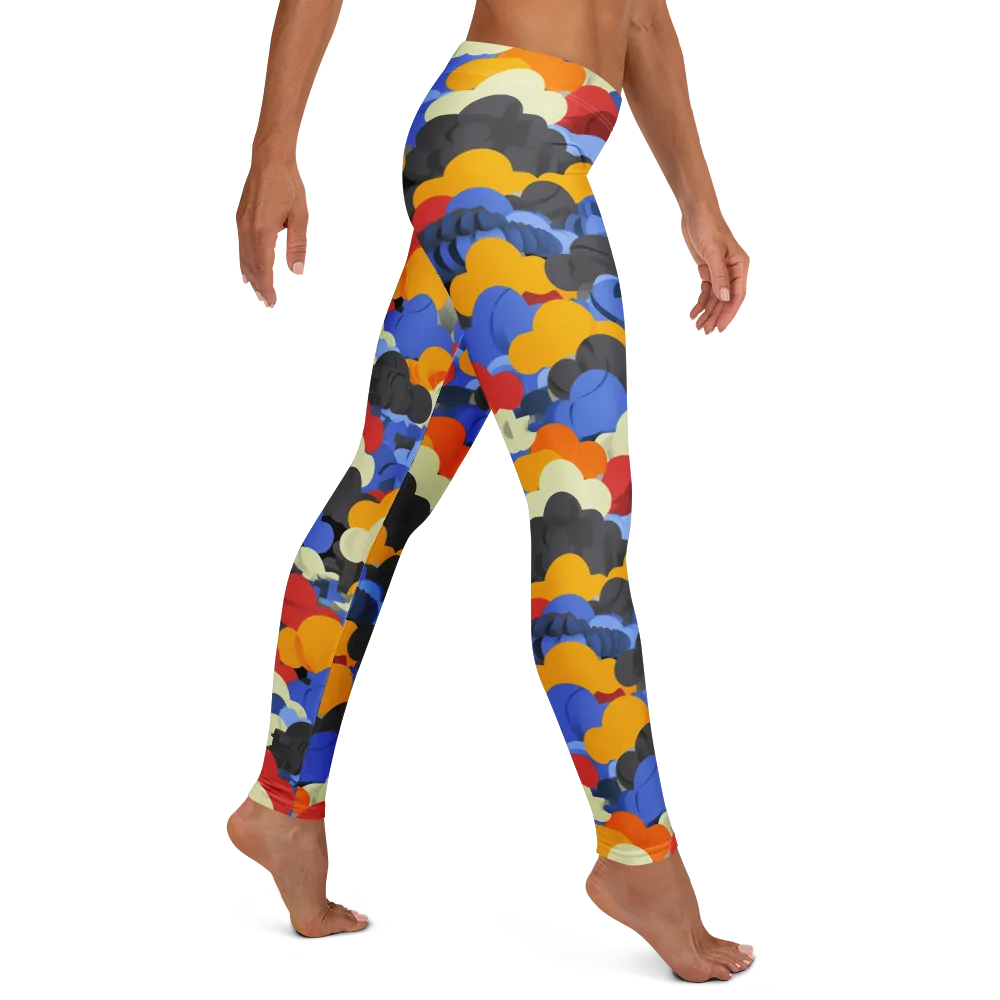 Cloudburst Chromatic on Leggings — Right