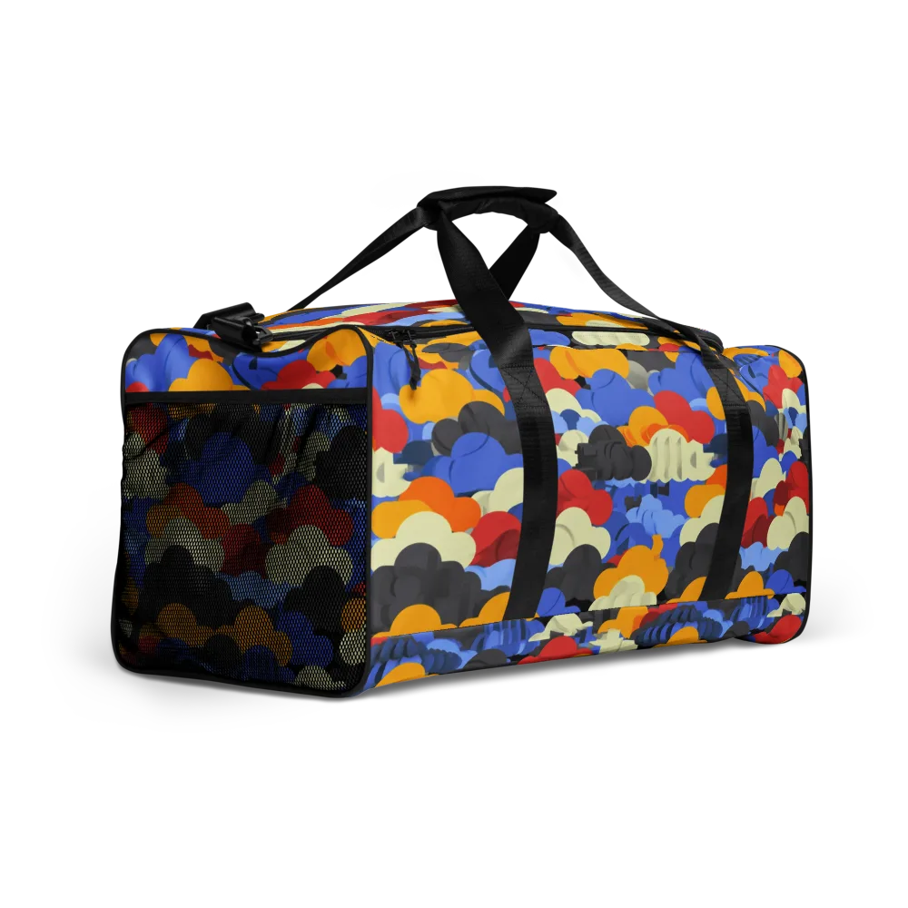 Cloudburst Chromatic on Duffle Bag — Right Front