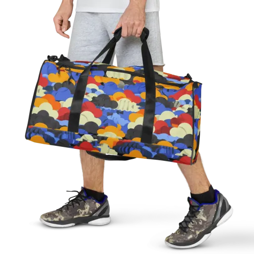 Cloudburst Chromatic on a Duffle Bag