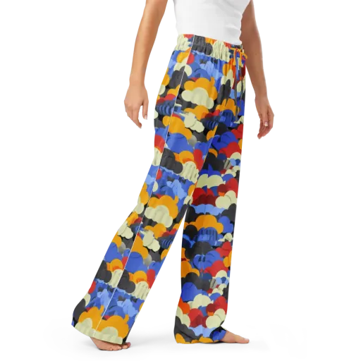 Cloudburst Chromatic on a Women's Pajama Pants