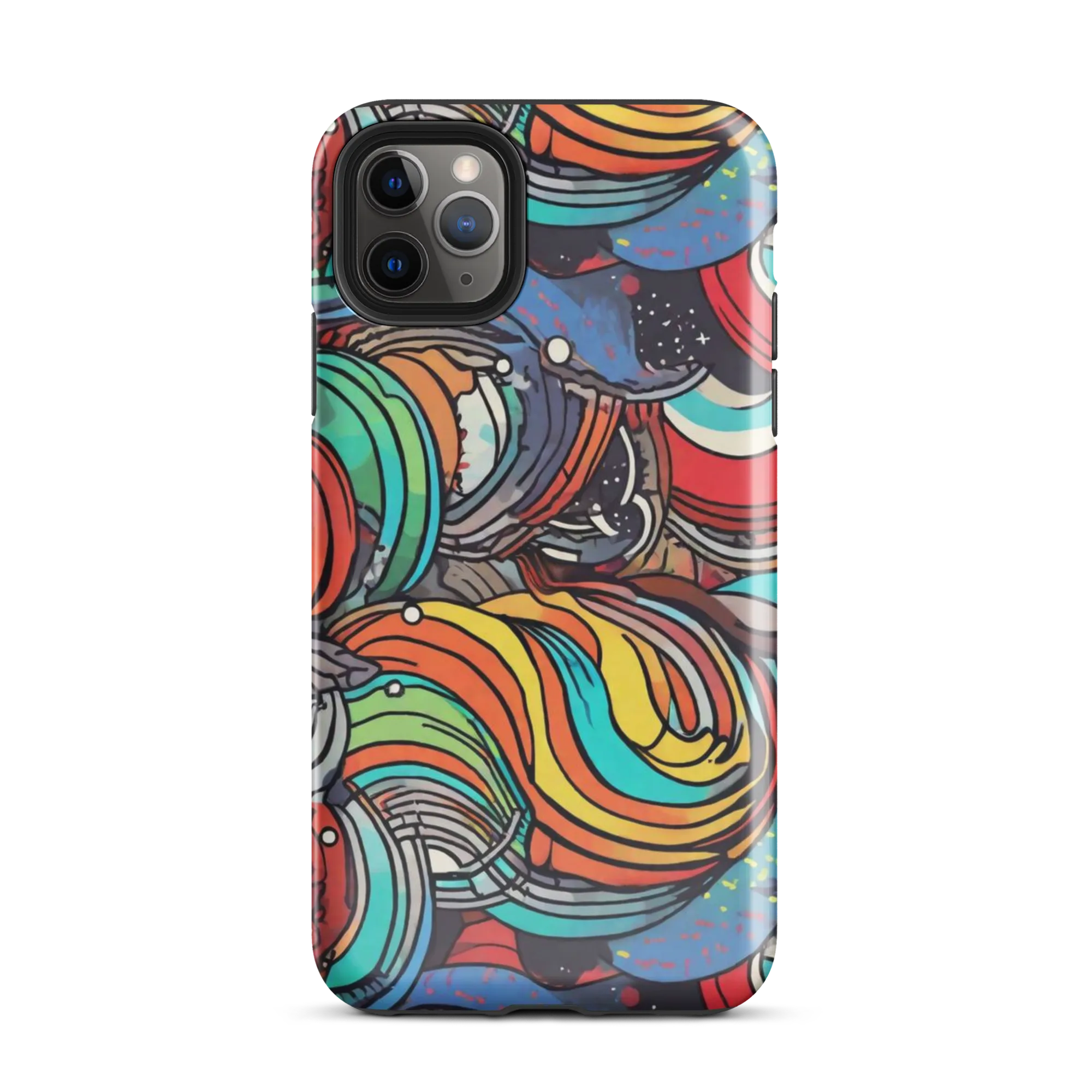 Neon Pond Sonata on Tough Case for iPhone® — Front