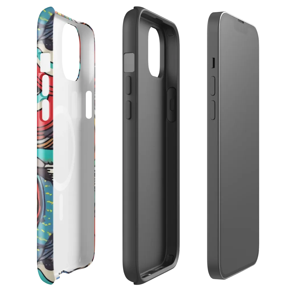 Neon Pond Sonata on MagSafe Tough Case for iPhone® — Front