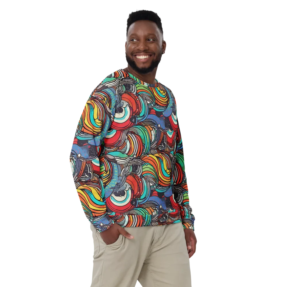 Neon Pond Sonata on Sweatshirt — Front