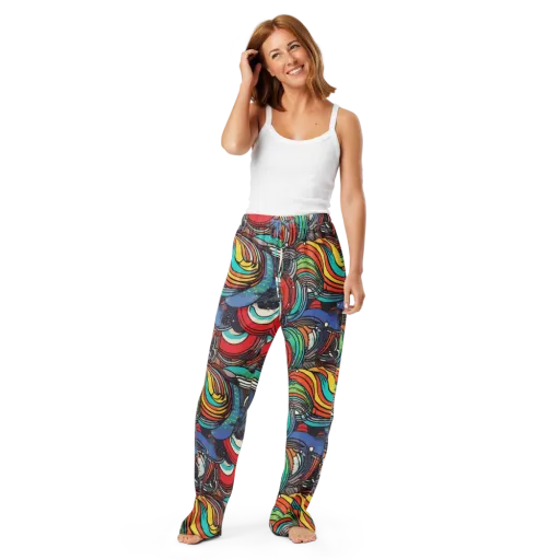 Neon Pond Sonata on a Women's Pajama Pants