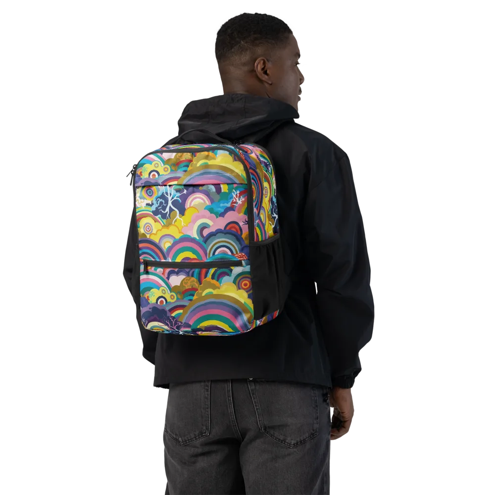 Prismwood Reverie on Utility Backpack — Back
