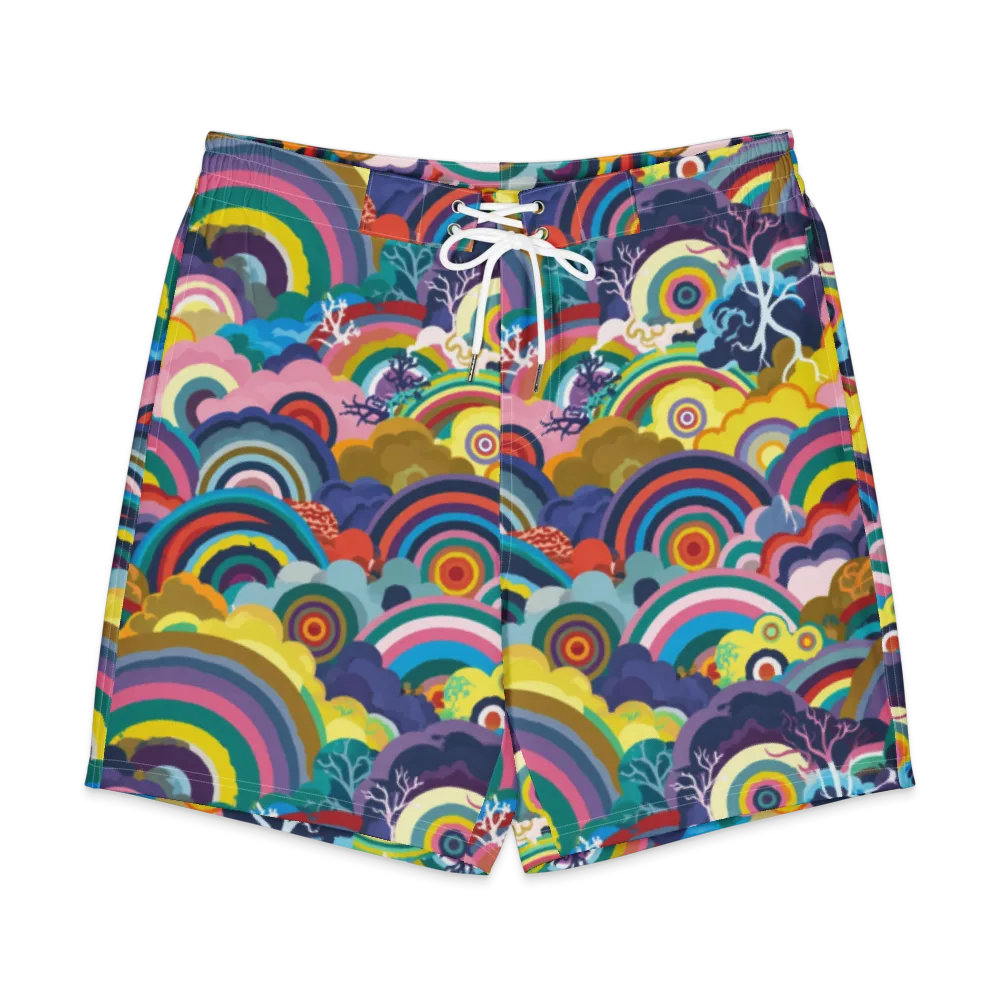 Prismwood Reverie on Men's Board Shorts — Front