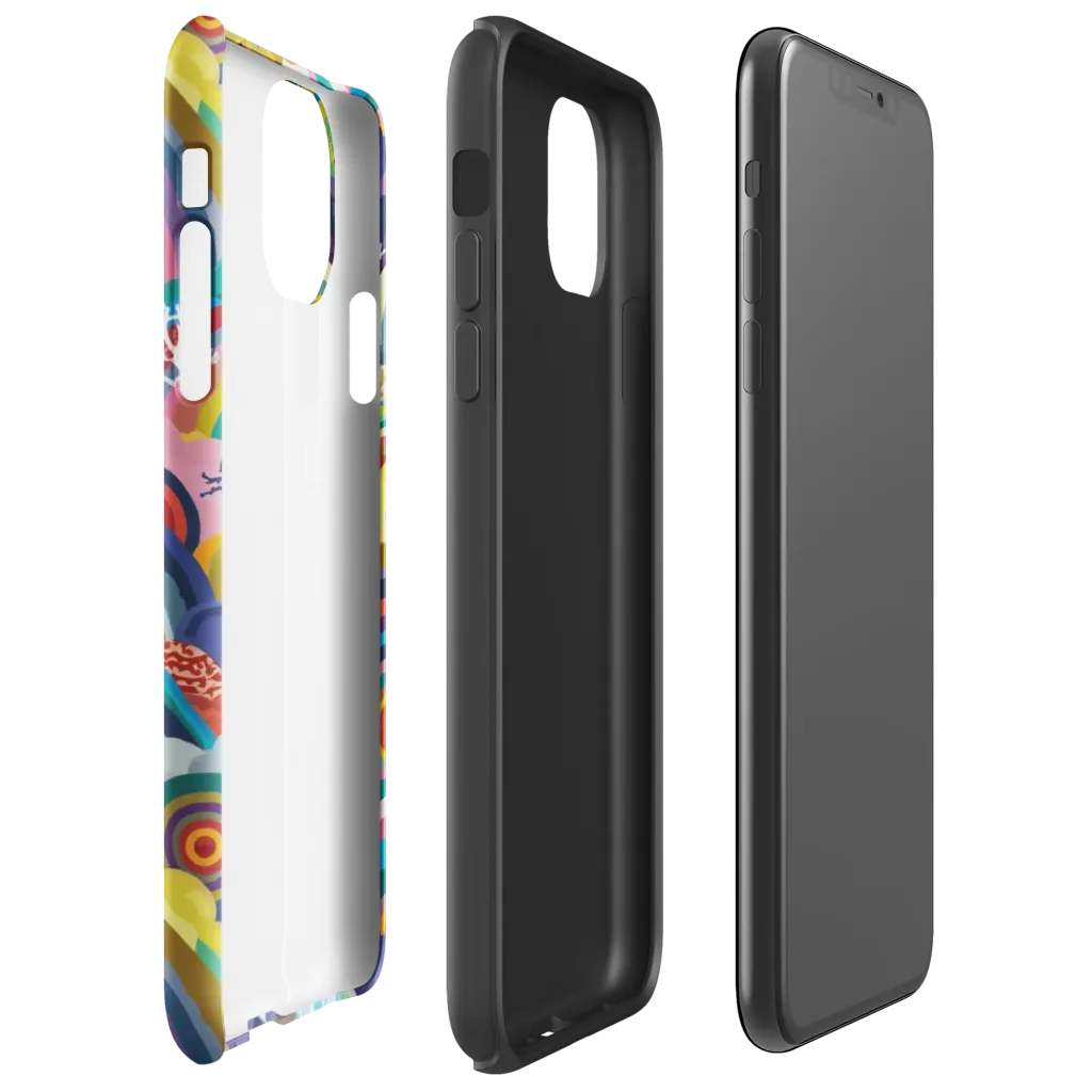 Prismwood Reverie on Tough Case for iPhone® — Right