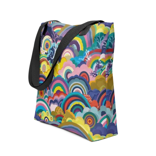 Prismwood Reverie on a Tote Bag