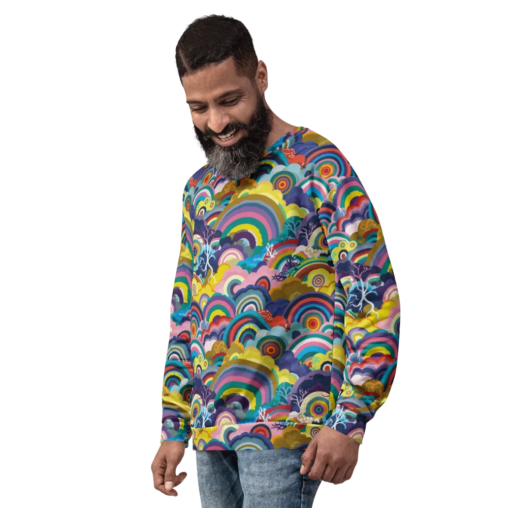 Prismwood Reverie on Sweatshirt — Left Front