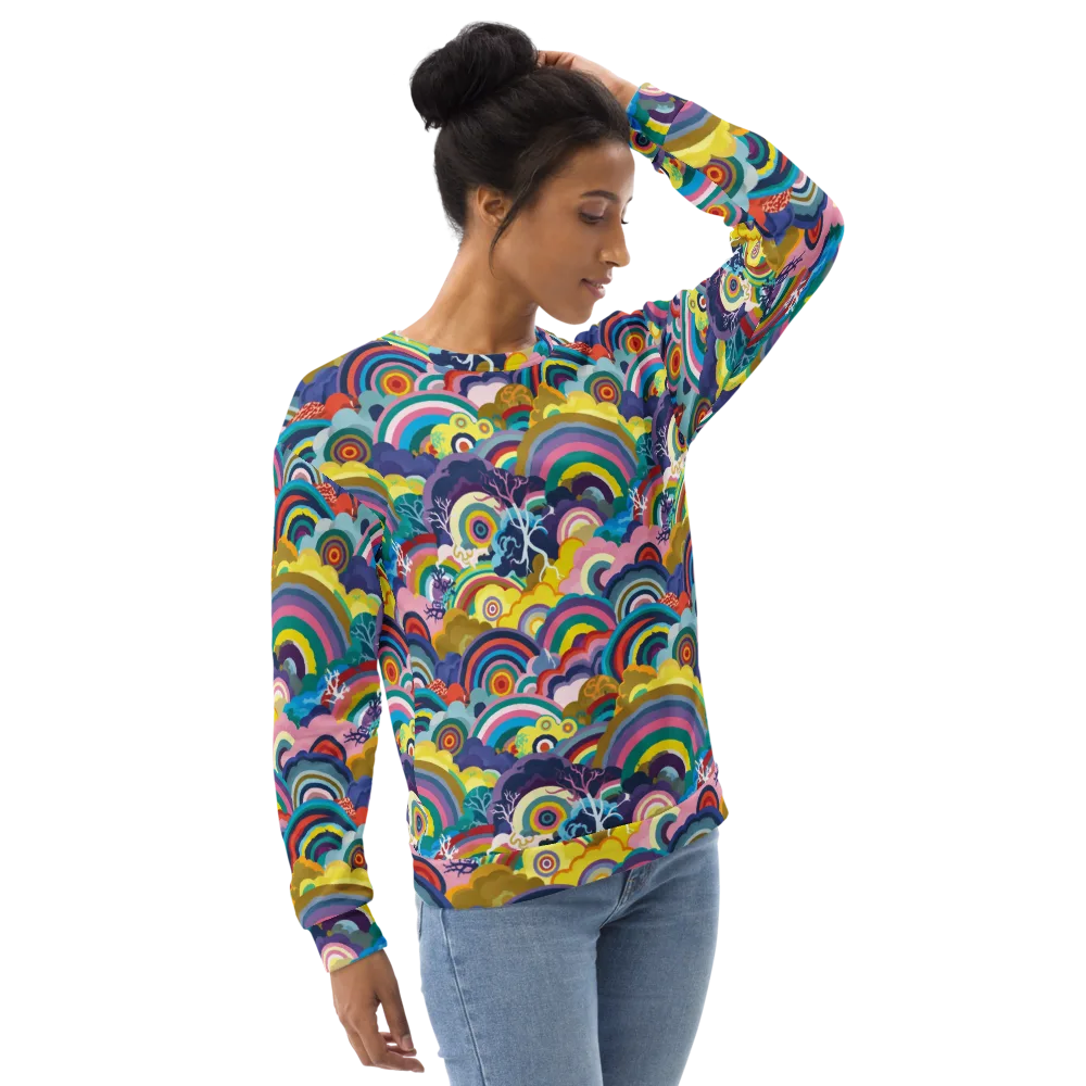 Prismwood Reverie on Sweatshirt — Right Front