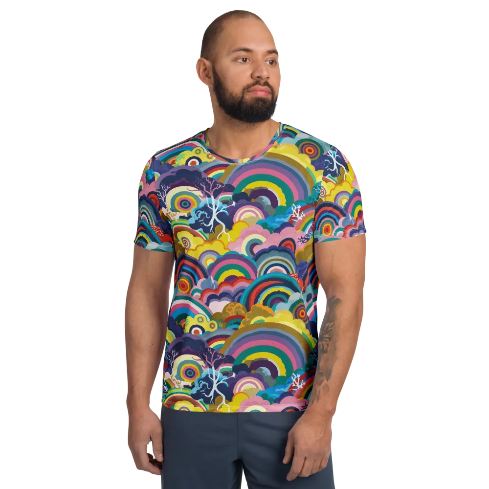 Prismwood Reverie on Men's Athletic T-Shirt — Front