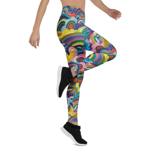 Prismwood Reverie on a Leggings