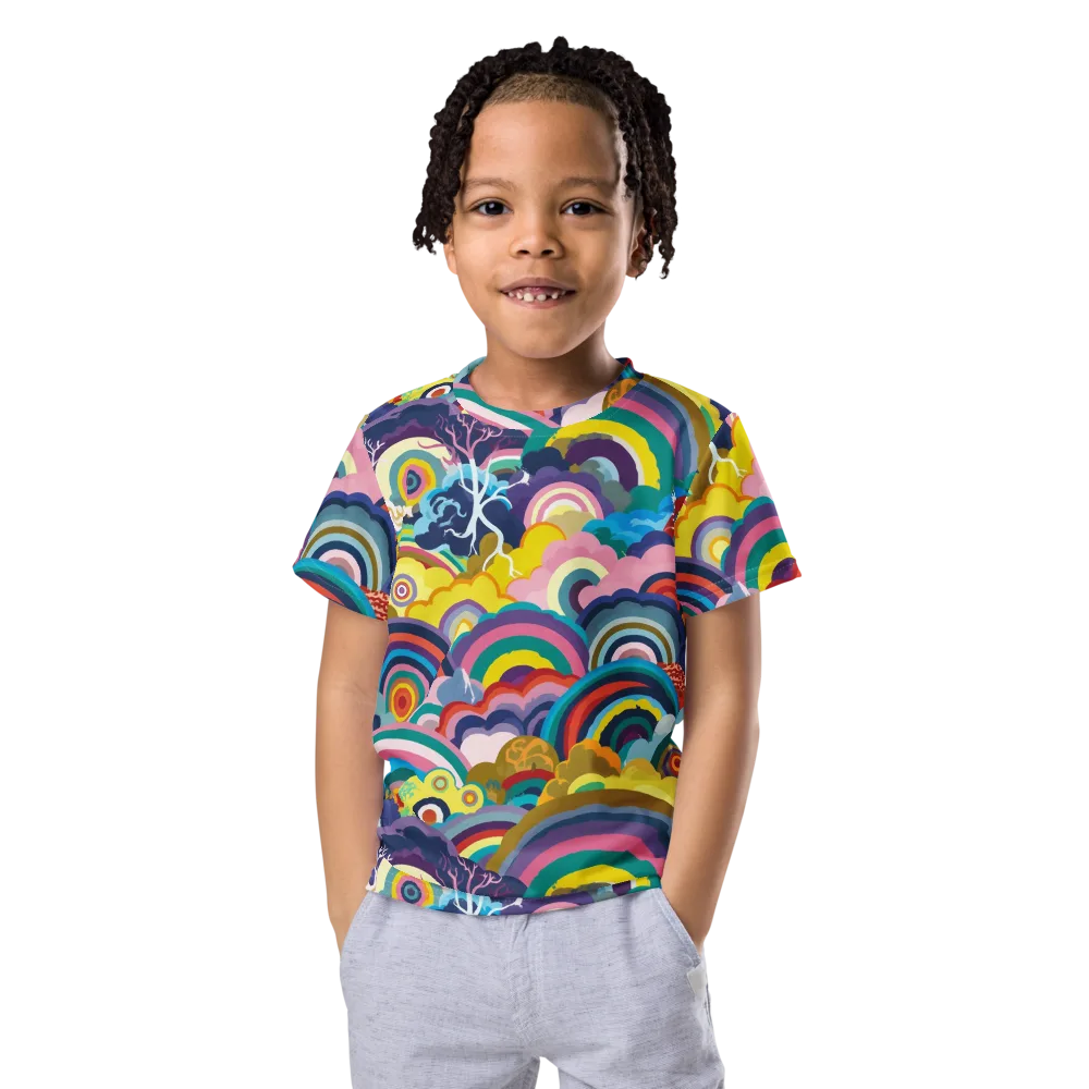 Prismwood Reverie on Kids Crew Neck T-Shirt — Front