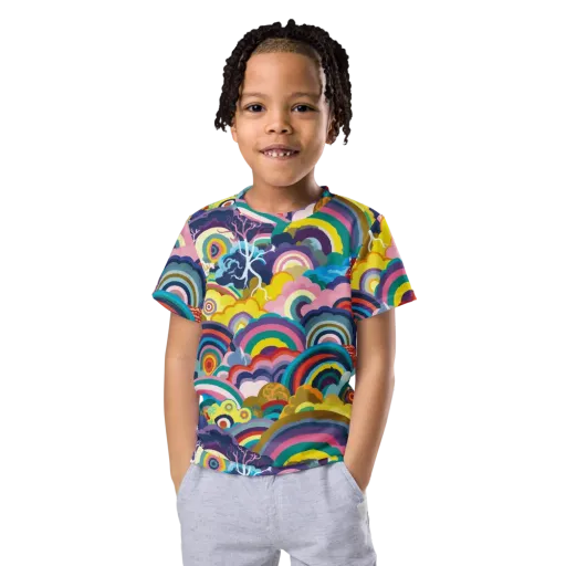 Prismwood Reverie on a Kids Crew Neck T-Shirt