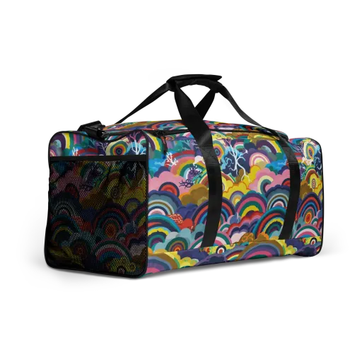 Prismwood Reverie on a Duffle Bag
