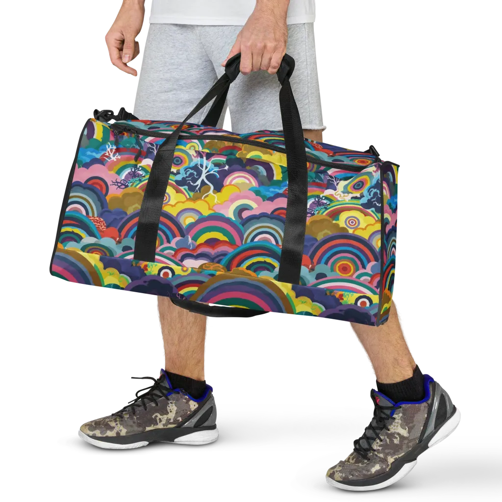 Prismwood Reverie on Duffle Bag — Front