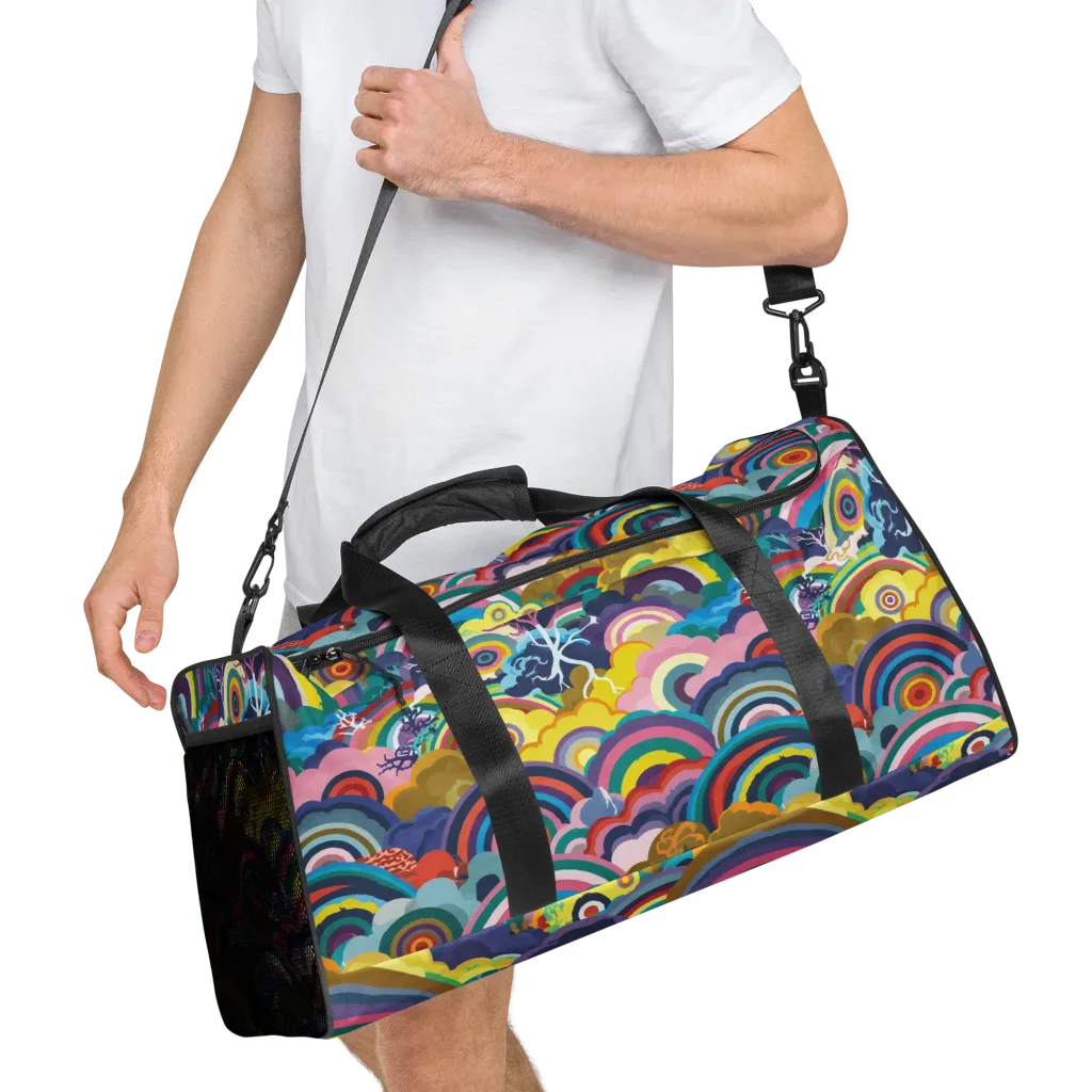 Prismwood Reverie on Duffle Bag — Right Front