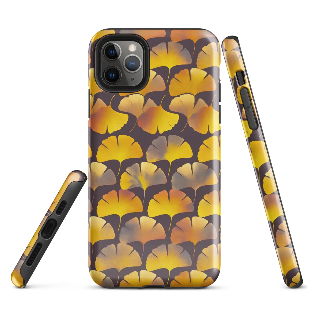 Gilded Ginkgo on Tough Case for iPhone® — Front