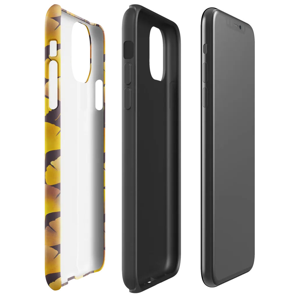 Gilded Ginkgo on Tough Case for iPhone® — Right
