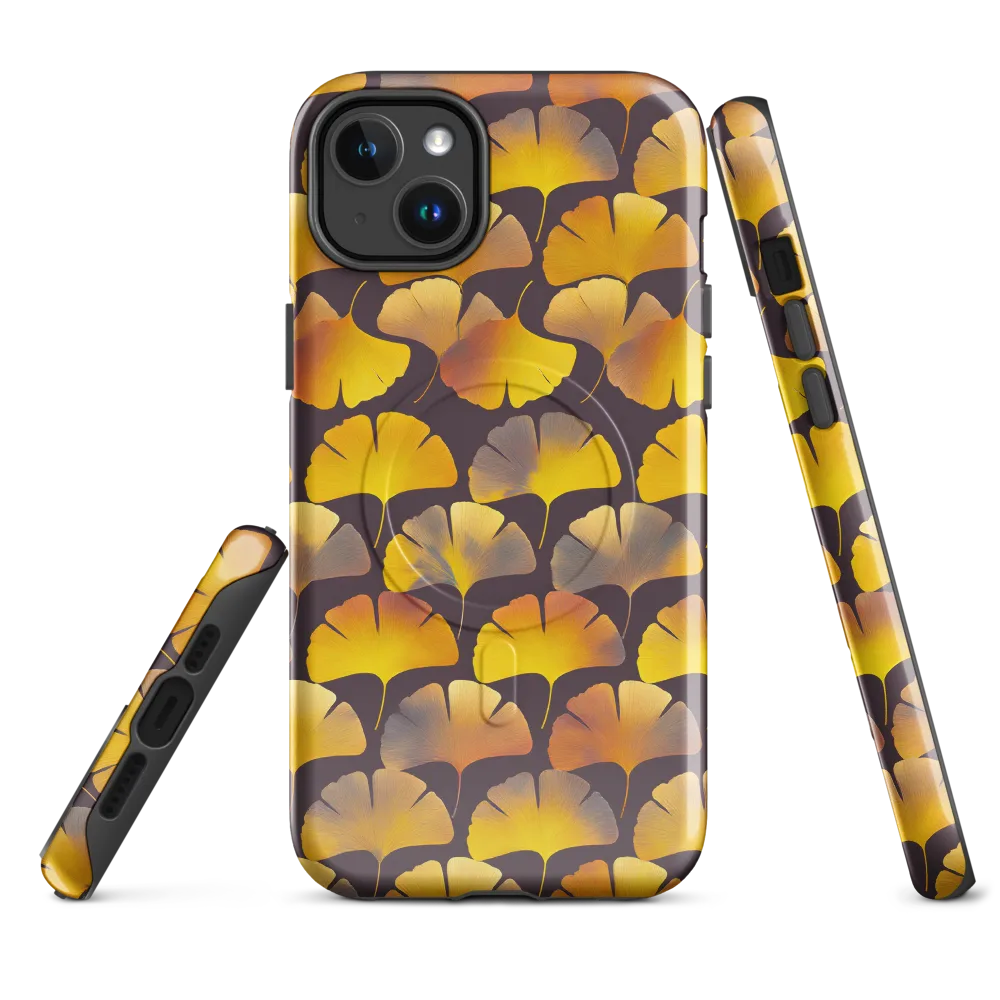 Gilded Ginkgo on MagSafe Tough Case for iPhone® — Front