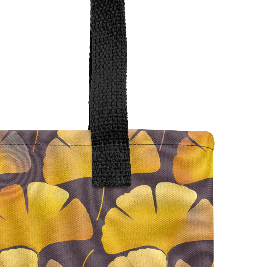 Gilded Ginkgo on Tote Bag — Product details