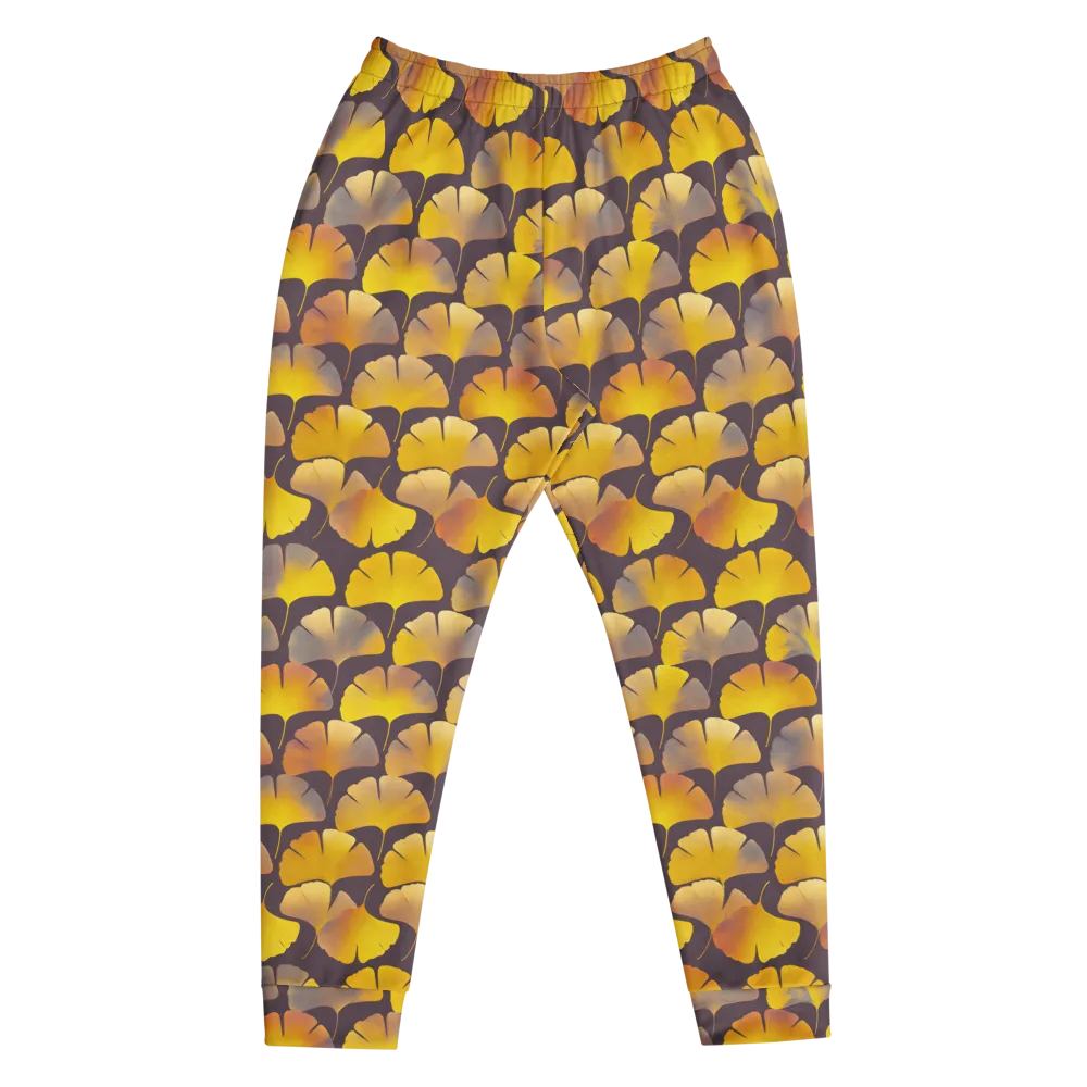 Gilded Ginkgo on Men's Joggers — Front