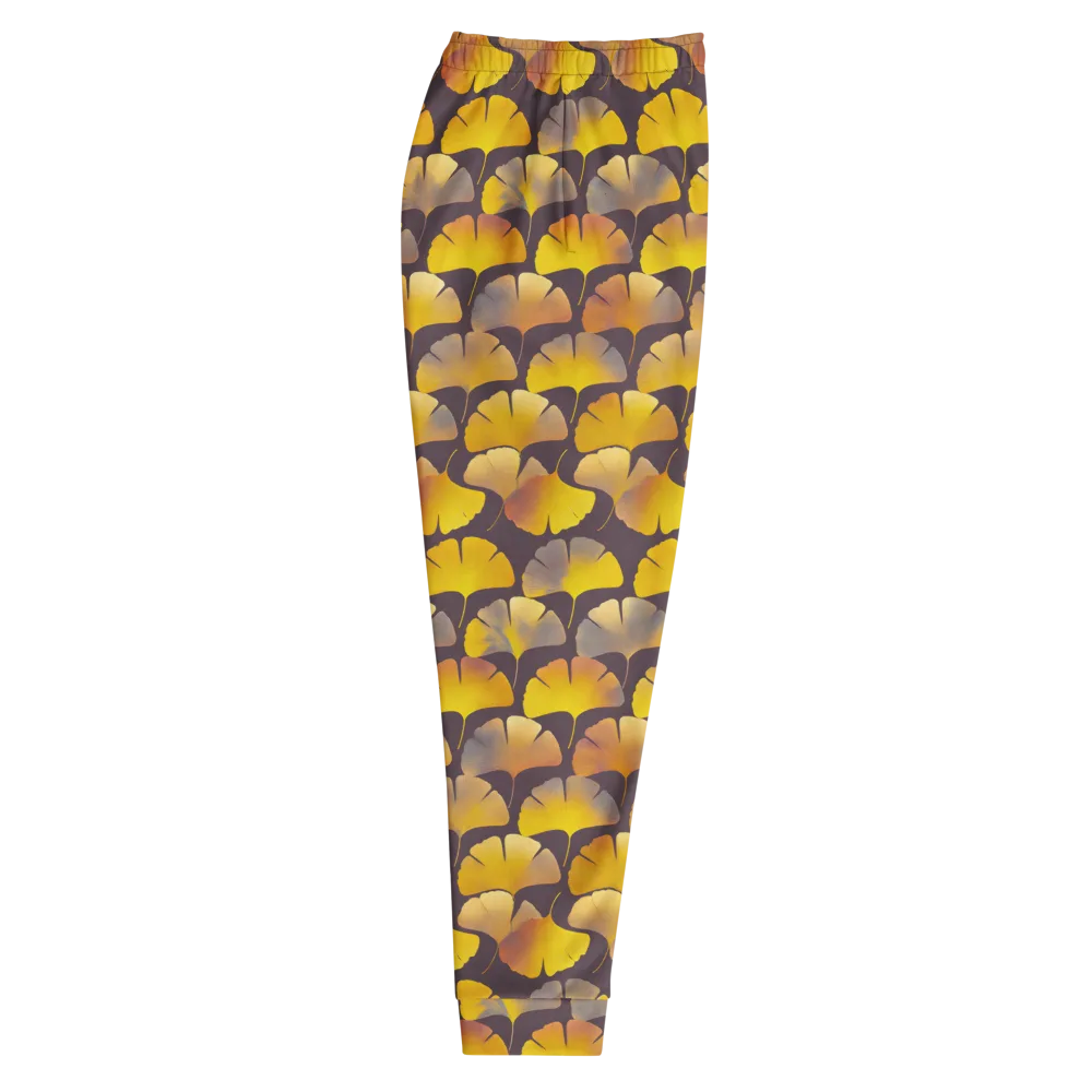 Gilded Ginkgo on Men's Joggers — Right