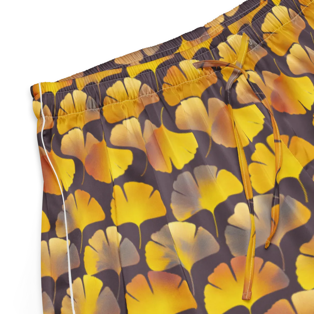 Gilded Ginkgo on Women's Pajama Shorts — Product details