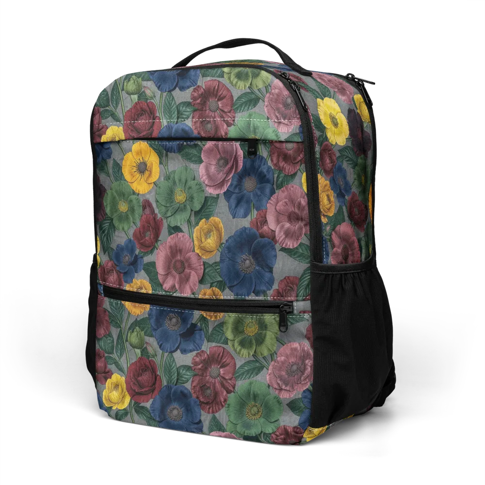 Sable Petals on Utility Backpack — Left Front