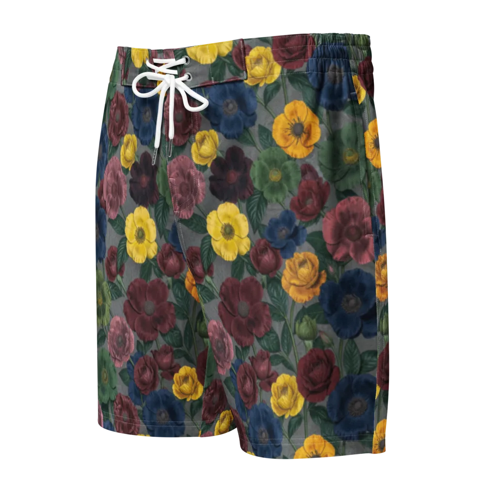 Sable Petals on Men's Board Shorts — Front
