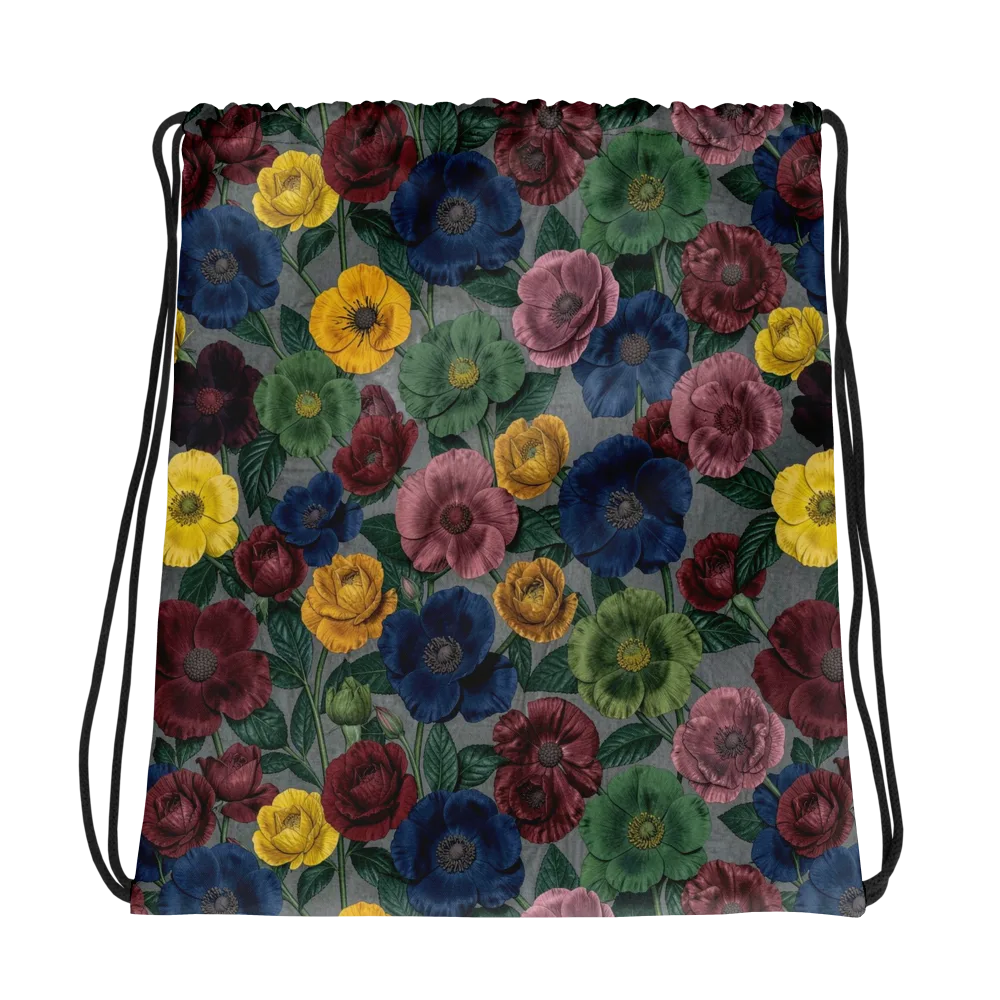 Sable Petals on Drawstring Bag — Photo