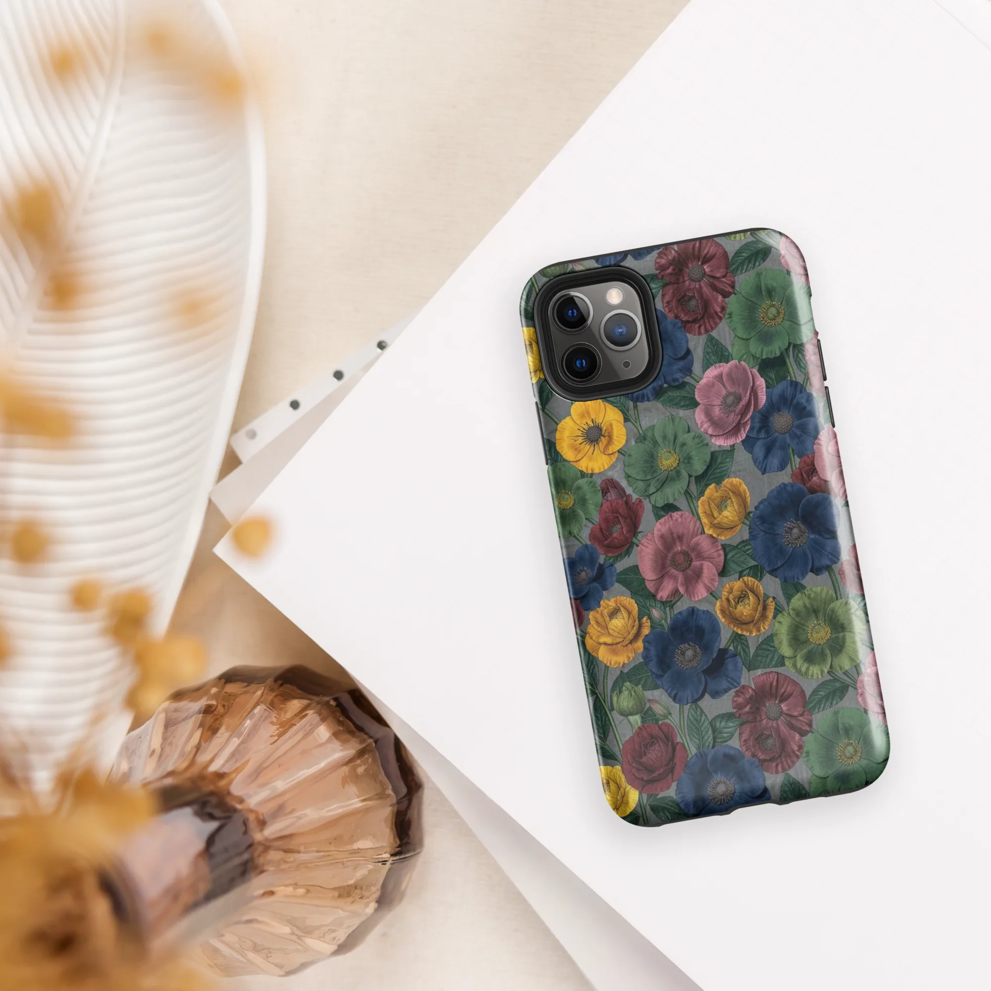Sable Petals on Tough Case for iPhone® — Front