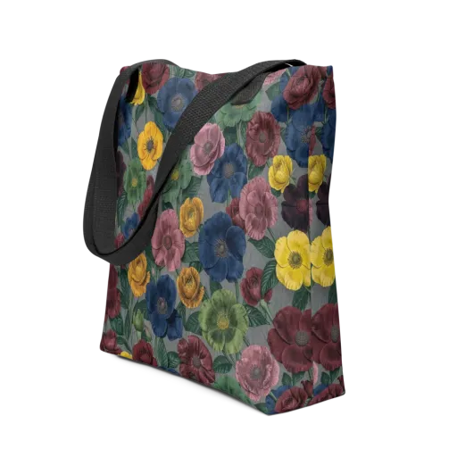Sable Petals on a Tote Bag