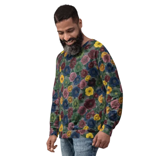 Sable Petals on a Sweatshirt